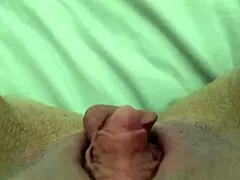 Extreme close-up huge clit head pulsating pussy orgasm