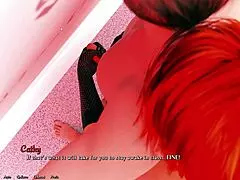 Being a dik - cathy wet dream handjob