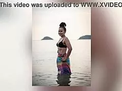 Tropical nights photoshoot temptation unfolds