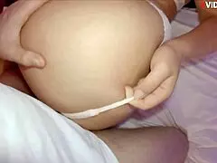 stepmom swallows cum after fucking