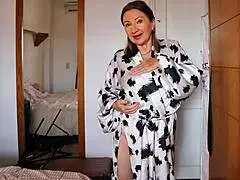 from frowns to fun with hot stepmom pov role-play