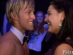 Bold carnal bang with mature amateurs sucking huge cocks.