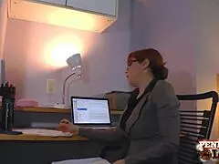 Penny Pax Aroused At Office Needs Pussy Sex Bad