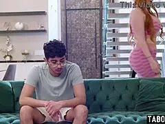 bbw milf mommy lauren phillips guides stepson through his first sex session