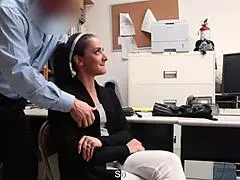 Suck my dick, step mom, and I'll erase the charge, the cop demands.