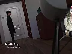 I watch the busty milf choke on dildo in cosplay