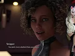 I watch the busty milf choke on dildo in cosplay