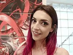 behind scenes pissing with leila botwin and francys belle getting wet