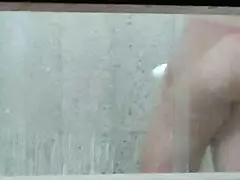 horny brother spots sister's tan line after pool day!