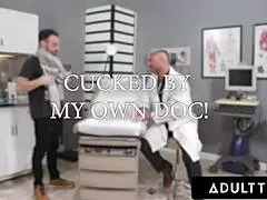 i'm crying and humiliated as a cuckold watching my nympho wife cherry kiss and fuck the doctor