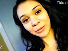 i fucked petite brunette coed sabrina's wet pussy and jizzed her mouth