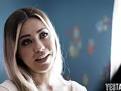 Latina teen babysitter roughly pounded by mature boss's big dick