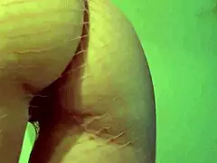 Italian Big Real Ass Artemisia Love Makes Her Ass Bounce Close Up In Fishnets For The Camera.