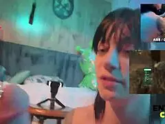 Can You Handle This Gamer Girl Drooling Over Cock In Kitty Bikini?