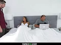 beautiful latina stepmom havana bleu fucks her stepson in front of husband 😍