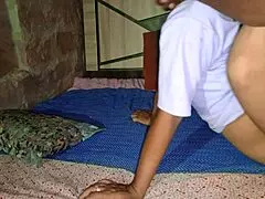 i feel the intense pounding of my step sister in our house at night with hindi audio