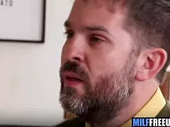 stepson freeuses stepmom right in front of stepdad