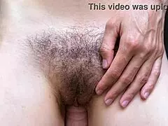 Intense POV Teasing, Masturbating, and Fucking MILF's Hairy Pussy in Close-Up Cumshot