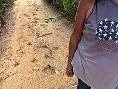 Ali Allure's stepbrother gives her a ride