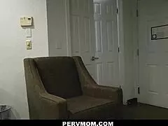 horny blonde milf kit mercer flirts with stepson spreads her juicy wet cunt so he fingers milf pussy hard