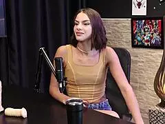 debora andrade's hottest moments in sensual casting part 1 on sheer red outfit