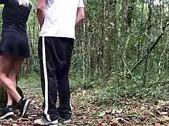 hey milf did that passerby just fuck your peeing ass??