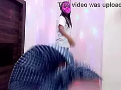 hot exotic skinny brunette student makes erotic homemade vid for prof!