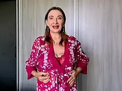 granny blonde huge natural tits stockings lingerie dildo dirty talk horny wait for you