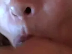 stepmom's smooth shave hides her beach-flashing pussy secrets