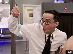 rocky emerson's ass smuggling shame catches her terrified