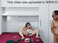 i couldn't resist when this sexy latina pornstar begged to fuck hard riding my cock till orgasm