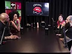qween iron biker best moments sensual cast part 11 sheer red biker cuck