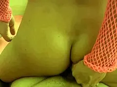 skinny randi tango gags deep on cock prepping to guzzle pro-level cumshot