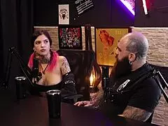 qween iron biker best moments sensual cast part 11 sheer red biker cuck