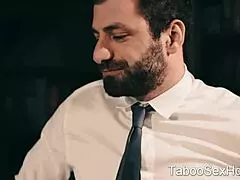 ever wonder how boss bends blonde milf over desk for office pussy pounding?