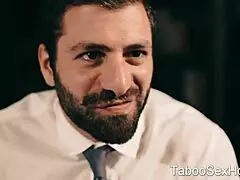 ever wonder how boss bends blonde milf over desk for office pussy pounding?