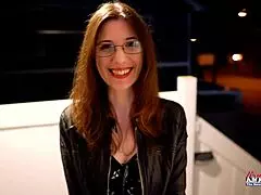 hazel o'connor sucks juicy cock after ringing her bell