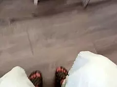 eva's nurse gloves stroke patient cock deepthroat to facial cum explosion