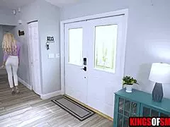 Step Mom Strips Clothes Off Revealing Shaved Pussy For Taboo Hardcore