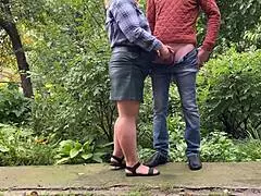 Chubby hairy milf bends over tight pussy for cum on big ass roleplay