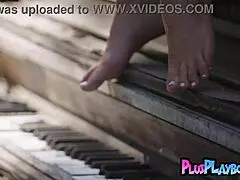 big tits babe striking poses like playboy models black teen amber rose and asian milf chloe all naked together