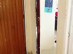 Lesbian lovers grind wet pussies together in homemade squirting frenzy on camera. They kiss and toy till explosive orgasms.