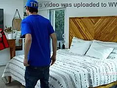 frustrated ts milf bareback anal pounds delivery guy hard