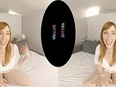 vrallure damn shes so fiery with that redhead toy play, makin me wanna explode!!