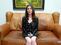 hazel oconnor masturbates with deep fingering action