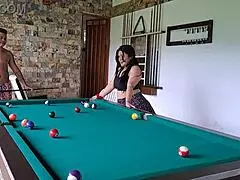 chubby latina mature slut caught riding stepson's cock doesn't stop bouncing her fat ass