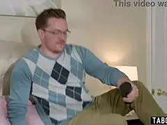 Latina wife catches family member pounding fleshlight bent over in hardcore session