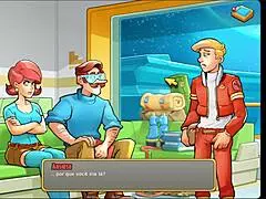 in space rescue ep 17 i helped new petite milf characters escape