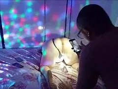 bbw latina wife records sexy outdoor toy play with lover