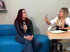 shairapsychosex, ready for christyevansx's horny redhead lesbian therapy session?